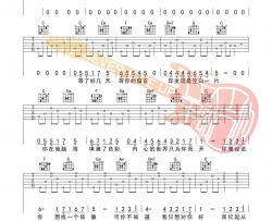 我们还是做朋友吧吉他谱 C调高清版-革命吉他编配-杨振宇