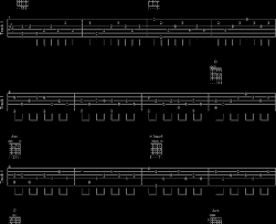 刘德华一起走过的日子独奏曲|吉他谱|图片谱|高清|刘德华