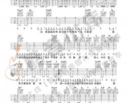一生中最爱吉他谱_谭咏麟_C调中级版_弹唱六线谱_粤语歌曲