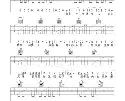赵雷《凭什么说爱你》吉他谱-Guitar Music Score