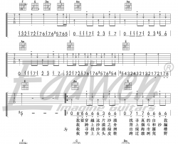 沙漠骆驼吉他谱 C调弹唱谱 吉他教学视频 抖音歌曲