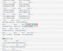 叶贝文《走天涯》吉他谱-Guitar Music Score