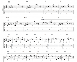 Friendships指弹谱_抖音神曲_吉他指弹教学视频
