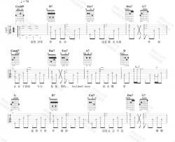 戴佩妮《你要的爱》吉他谱(G调)-Guitar Music Score