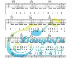 河流吉他谱_汪峰《河流》G调吉他弹唱六线谱
