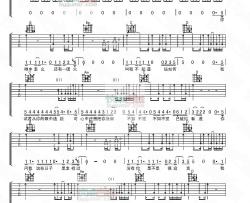 指南针乐队《无法逃脱》吉他谱-Guitar Music Score
