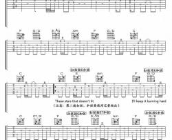 send吉他谱_《我的机器人女友》插曲_弹唱六线谱