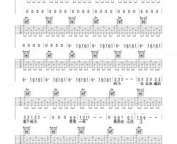 赵雷《阿刁》吉他谱(C调)-Guitar Music Score