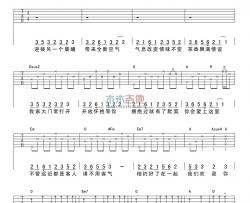 群星《北京欢迎你》吉他谱-Guitar Music Score