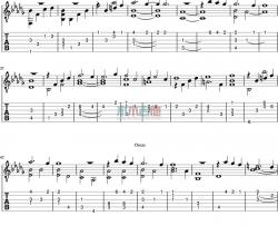 陈洁仪《从前的我 指弹 》吉他谱-Guitar Music Score