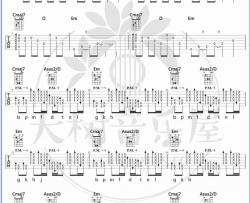 《反方向的钟》吉他谱-周杰伦-G调原版六线谱-吉他弹唱教学