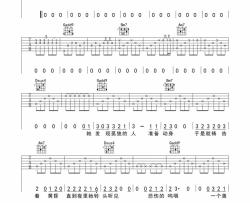 宋冬野《莉莉安》吉他谱-Guitar Music Score