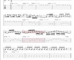 磨房主舞曲（初学者此步）|吉他谱|图片谱|高清|法雅|Las Fallas