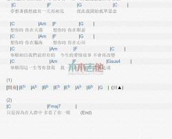 传奇_吉他谱_王菲