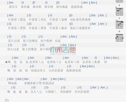 黄妃《追追追》吉他谱-Guitar Music Score