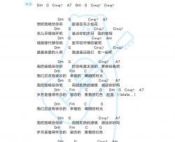 老狼《想把我唱给你听》吉他谱