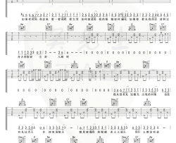 漠河舞厅吉他谱_C调_柳爽_弹唱六线谱_网络热门歌曲