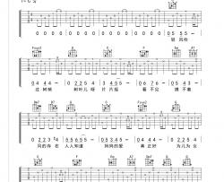 赞美诗《风和爱》吉他谱-Guitar Music Score