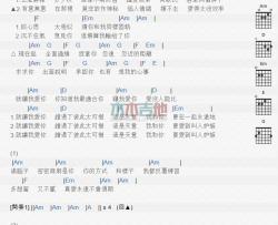 陈晓东《心理游戏》吉他谱-Guitar Music Score