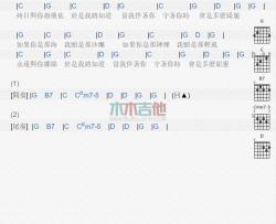 邰肇玫,施碧梧《如果》吉他谱-Guitar Music Score