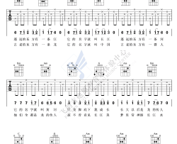 王力宏《龙的传人》吉他谱(C调)-Guitar Music Score