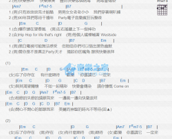 快乐崇拜吉他谱 E调和弦谱_音乐之家编配_张韶涵