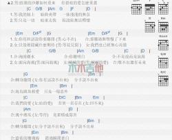 周杰伦,梁心颐《珊瑚海》吉他谱-Guitar Music Score