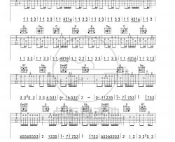 邓紫棋《画》吉他谱-指弹吉他谱-G调图片六线谱