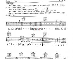 老狼《美人》吉他谱-Guitar Music Score