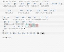 不再犹豫_吉他谱_Beyond