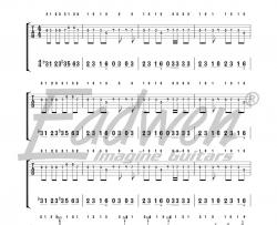 普通DISCO吉他谱_羊了个羊游戏BGM_指弹版吉他谱
