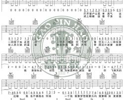 王力宏《需要人陪》吉他谱(G调)-Guitar Music Score
