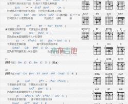 我听见有人叫你宝贝_吉他谱_林健辉