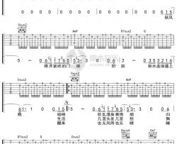 苏打绿《故事》吉他谱 弹唱六线谱