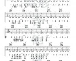 逃跑的木偶吉他谱 G调弹唱教学_好听到炸裂_完形吉他_郝云