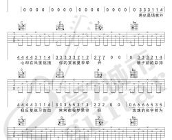 《时光背面的我》吉他谱 C调弹唱谱_刘至佳/韩瞳_第七城市制谱