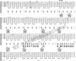 火柴天堂吉他谱C调-熊天平-吉他弹唱谱-图片谱