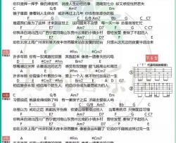 焦迈奇《你曾是少年》吉他谱(C调)-Guitar Music Score