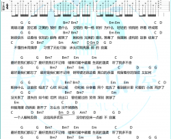 最好是吉他谱-林俊杰-《最好是》G调弹唱六线谱-高清图片谱