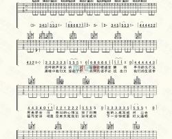 贾南《停电的晚上》吉他谱-Guitar Music Score