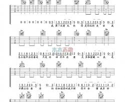 汪苏泷《等不到你》吉他谱-Guitar Music Score