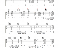 汪峰《像梦一样自由》吉他谱-C调原版吉他六线谱