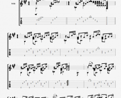 杨政《霜忆 指弹  杨政 》吉他谱-Guitar Music Score