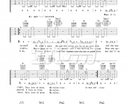 my valentine吉他谱 E调_玩易吉他编配_Paul McCartney