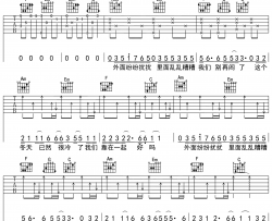 《别再闹了》吉他谱毛不易弹唱谱