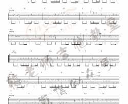 Beyond《光辉岁月 指弹 》吉他谱-Guitar Music Score