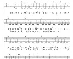五月天《天使》吉他谱-Guitar Music Score