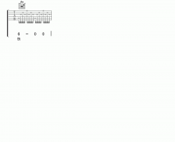 情网吉他谱 C调 张学友