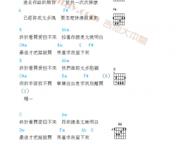 周杰伦《倒带》吉他谱
