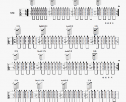 空帆船吉他谱-朴树-弹唱谱完整版-图片谱